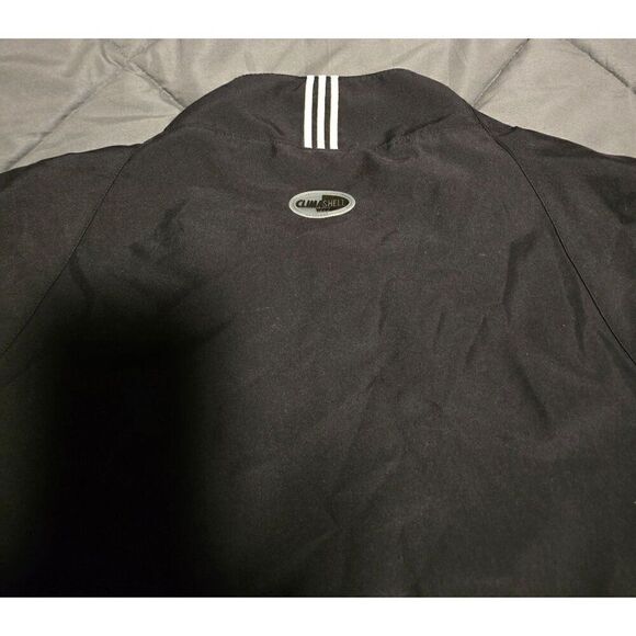 Adidas Mens ClimaShell Windbreaker Jacket Black Size L golf football - Picture 2 of 6